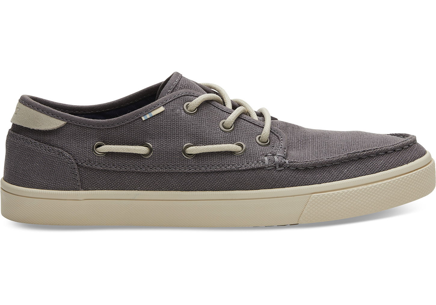 Toms Dorado Heritage Canvas - Mens Slip Ons - Grey - NZ - 698425GNF